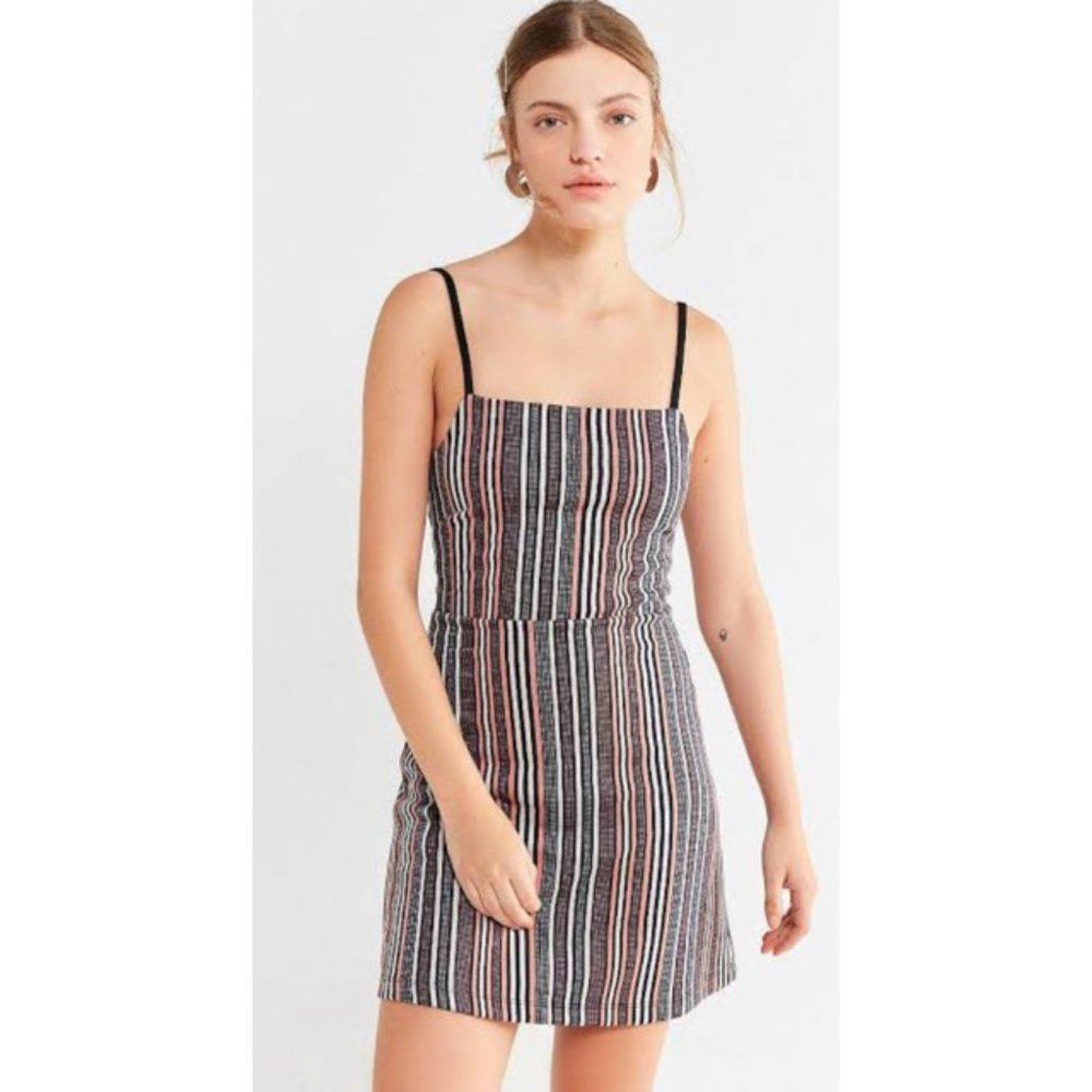Urban Outfitter's Striped Pattern Cami Mini Dress Sz S